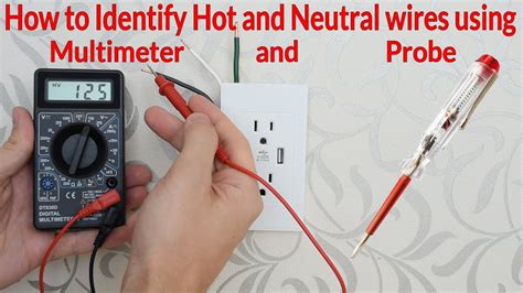 how to test electrical main box wires|wire voltage tester instructions.